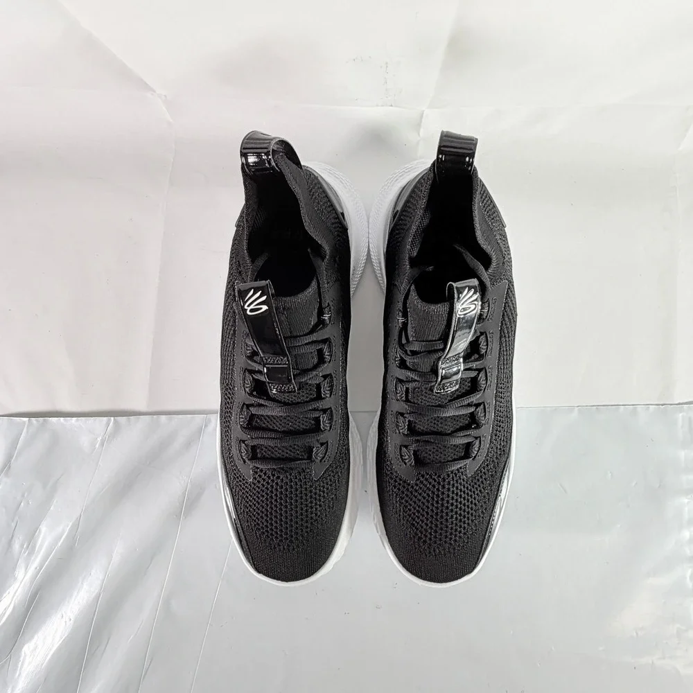 Under‎ Armour Team Curry 8 NM Black White Basketball Men 13 New Box